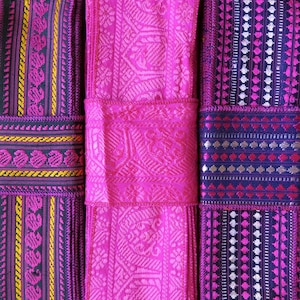 Rosa Trim, Seidenstoffe SR162