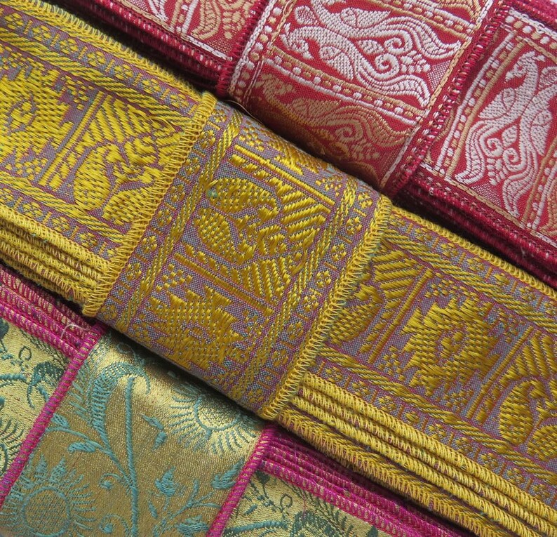 Trim SR402 Vintage Sari borders
