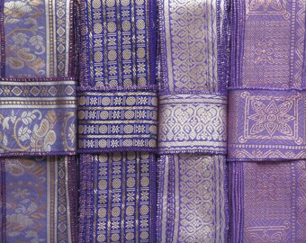 Purple Sari borders, Lavender Trim, Sari Trim SR359