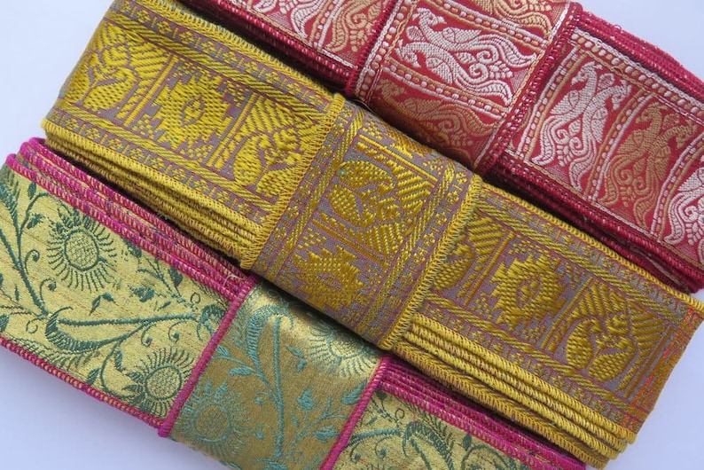 Trim SR402 Vintage Sari borders