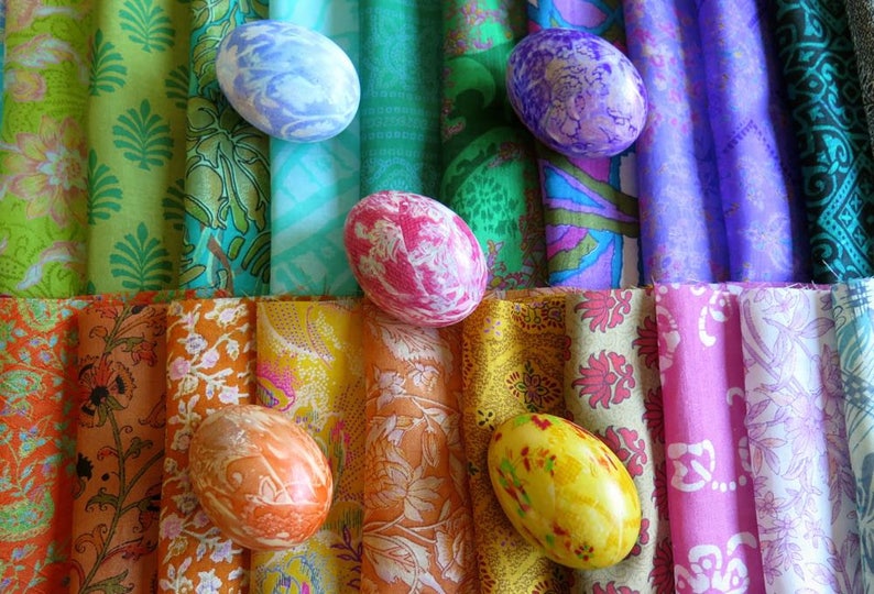 Egg decorating, Silk Easter eggs, silk tie easter eggs, Easter egg decorating, Easter eggs, Easter egg hunt, Easter egg ideas image 6