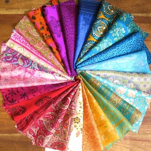 Silk remnants, silk fabric scraps, Easter egg dyeing