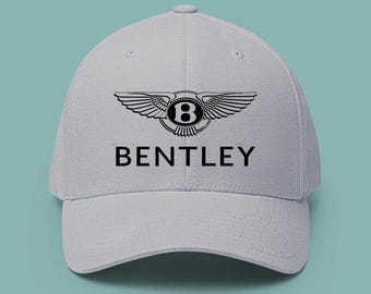 Bentley Sports Car Racing Logo Printed/Embroidered Hat Baseball Cap Adjustable Unisex Adult