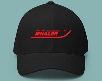 Boston Whaler Baumwoll-Baseballmütze - Einstellbar Unisex Erwachsene
