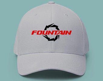 Brunnen Powerboats Baumwoll-Baseballmütze - verstellbarer Unisex-Erwachsener