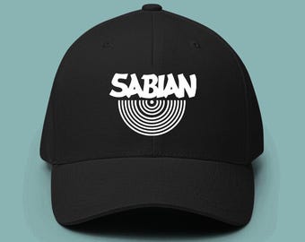 Sabian Drums Baumwolle Baseballkappe - Verstellbare Unisex Erwachsene Mütze