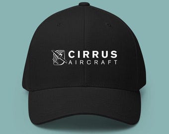 Cirrus Flugzeug Baumwoll-Baseballmütze - Einstellbar Unisex Erwachsene
