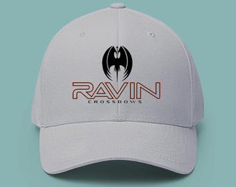 Ravin Crossbow Bogenschießen Bogen Baseballkappe aus Baumwolle mit Logo - Einstellbare Unisex-Erwachsener Mütze
