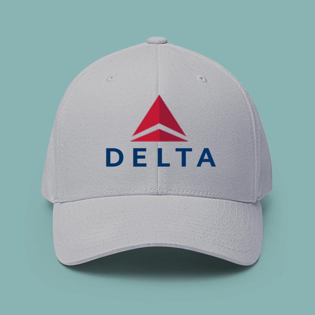 Delta Air Lines Sky Team Logo Printed/embroidered Cotton Hat Baseball ...