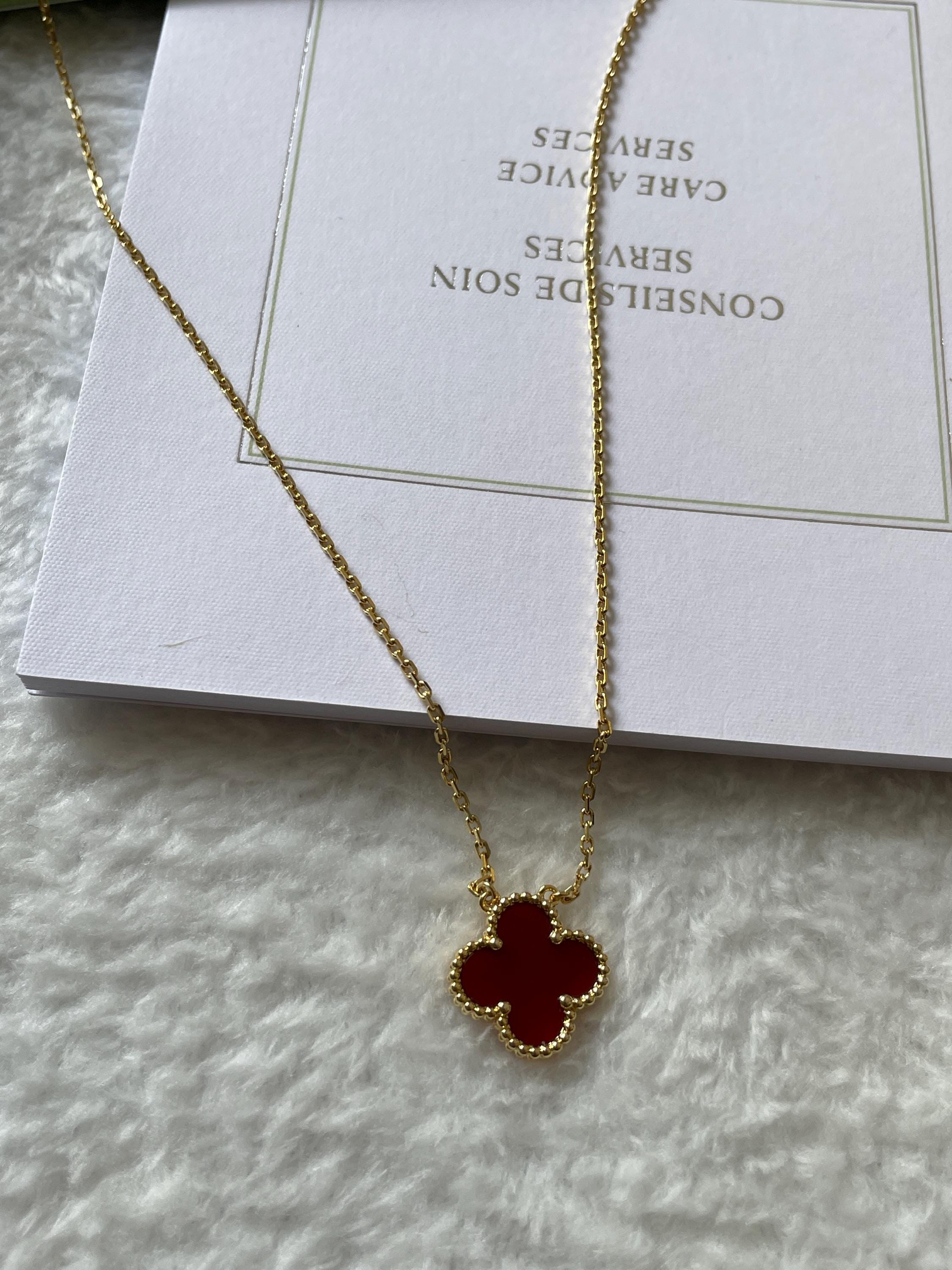 Authentic Van Cleef Alhambra Necklace - Etsy