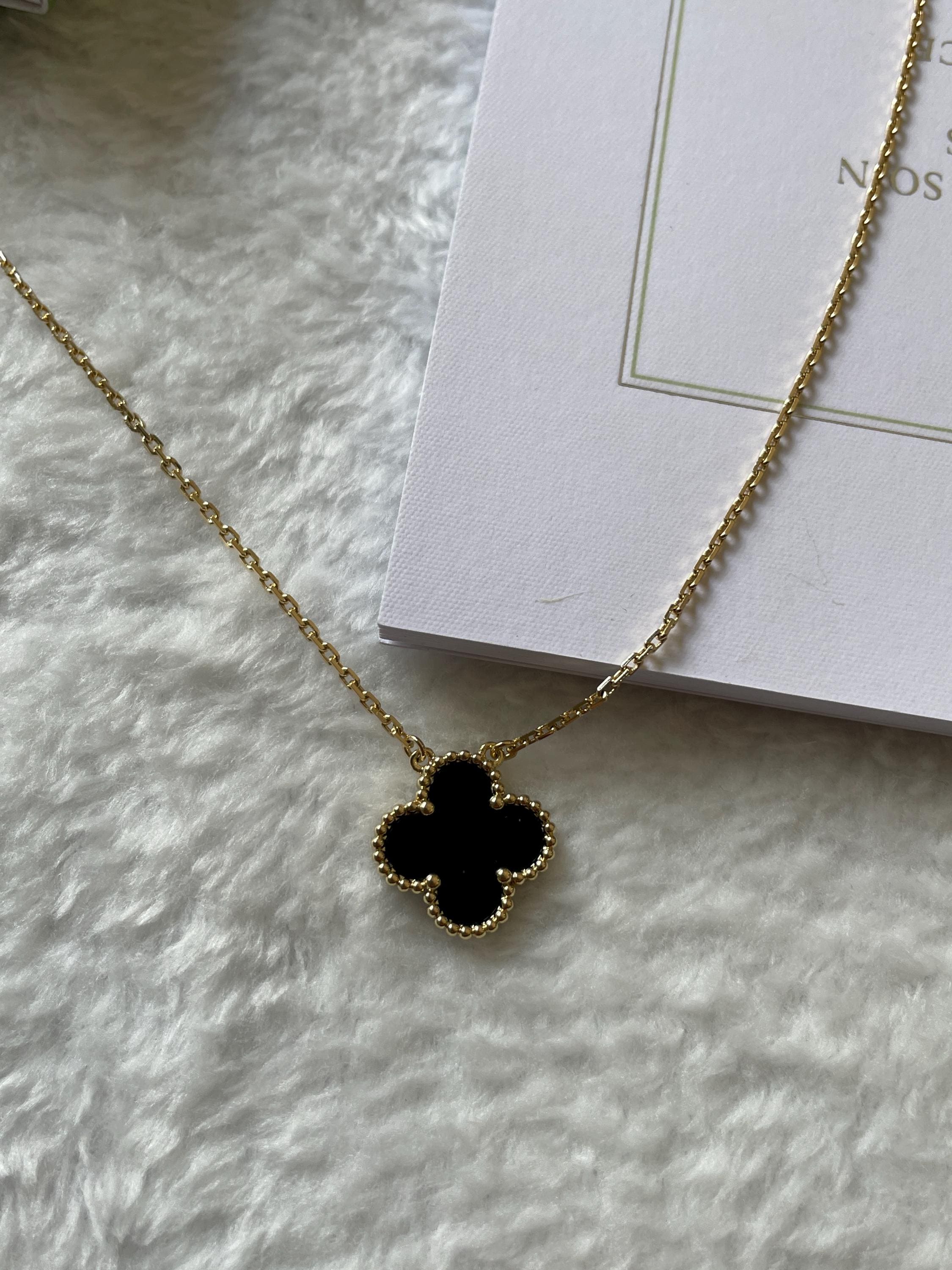 Authentic Van Cleef Alhambra Necklace - Etsy