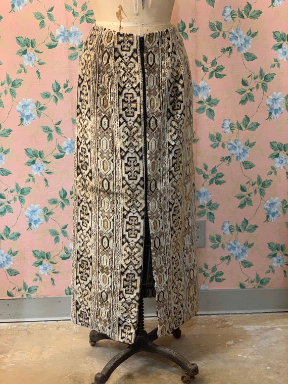 1960’s Tapestry Hippie Long Skirt