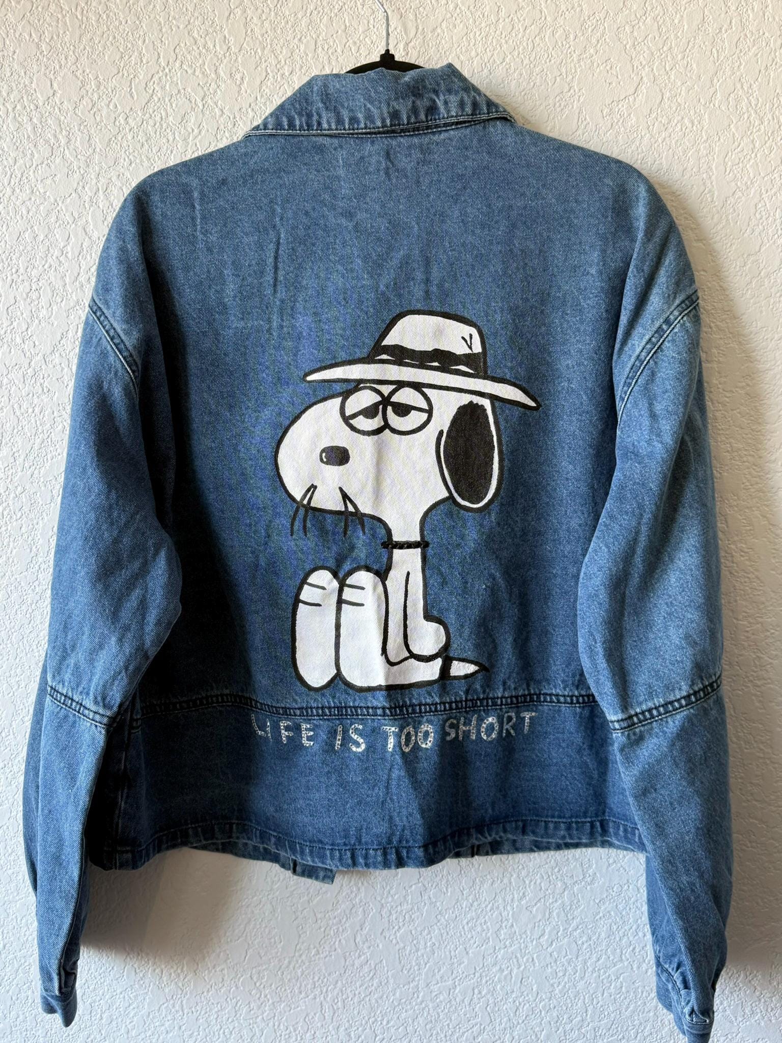 Snoopy Denim - Etsy