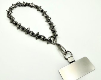 Phone Charm | Key Chain | Versatile Wristlet | Stainless Steel Accessory