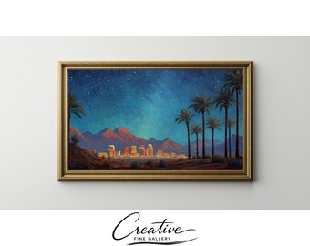 Phoenix Arizona Skyline Night, Samsung Frame TV Art (Digital Download) 78