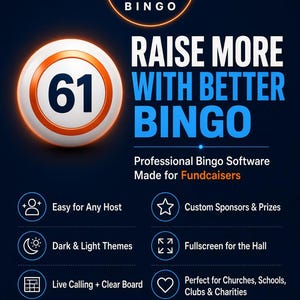 Pro Bingo Caller Software Voice & Patterns