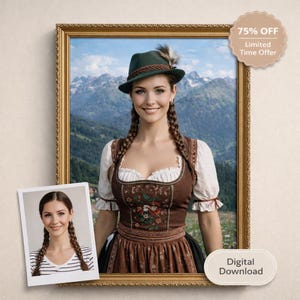 Rustic Alpine Dress - Etsy