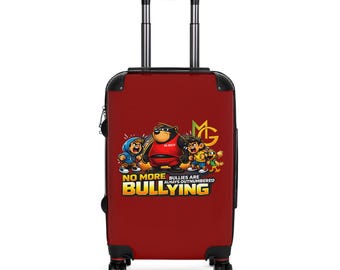 No More Bullying Suitcase | Anti-Bullying Kids Travel Luggage