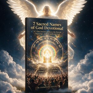 7 Names of God Devotional PDF, 7 Day Bible Study for Women, Christian Prayer Journal, Printable Scripture Study