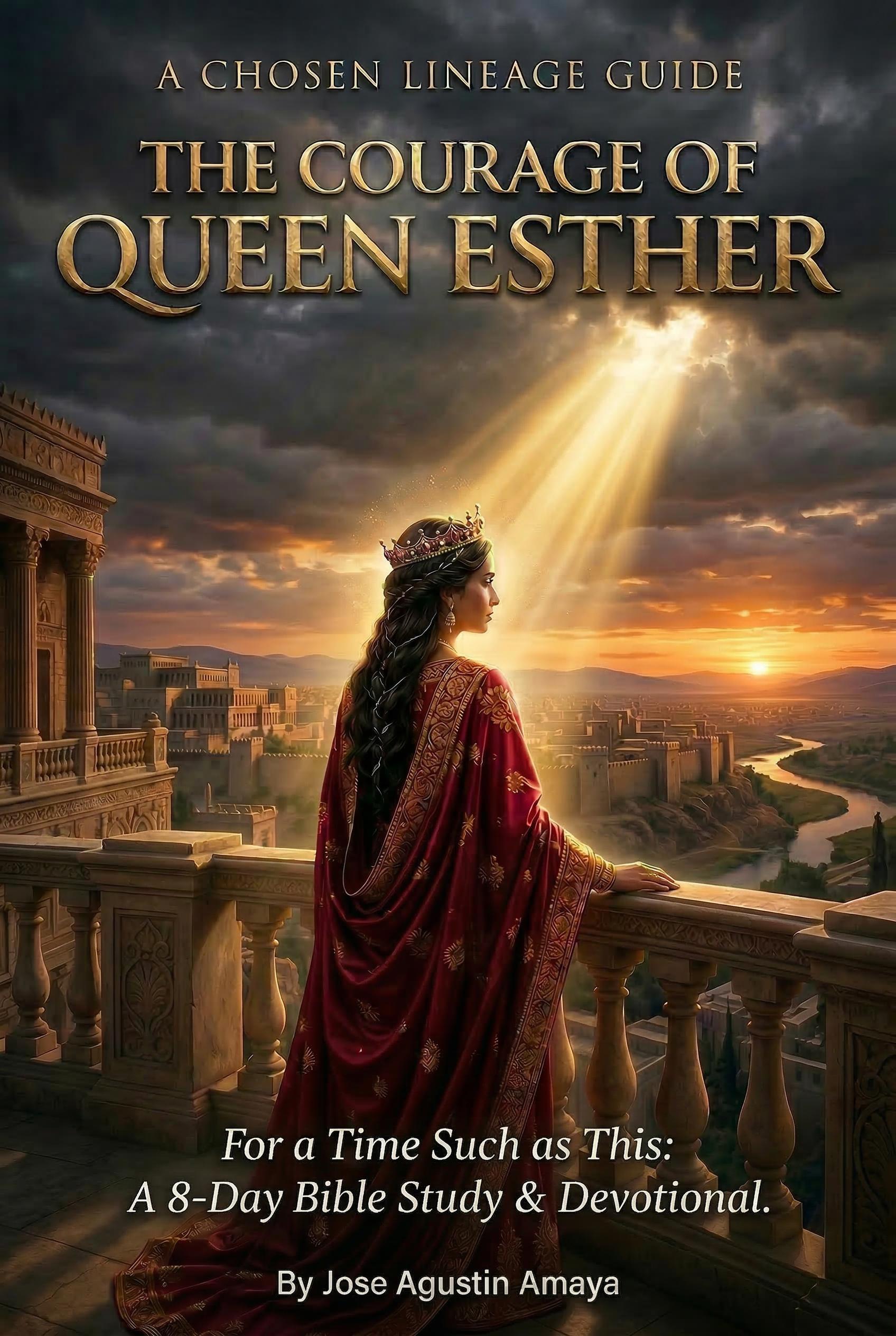 Esther Bible Study Devotional PDF, 8 Day Queen Esther Digital Guide for ...