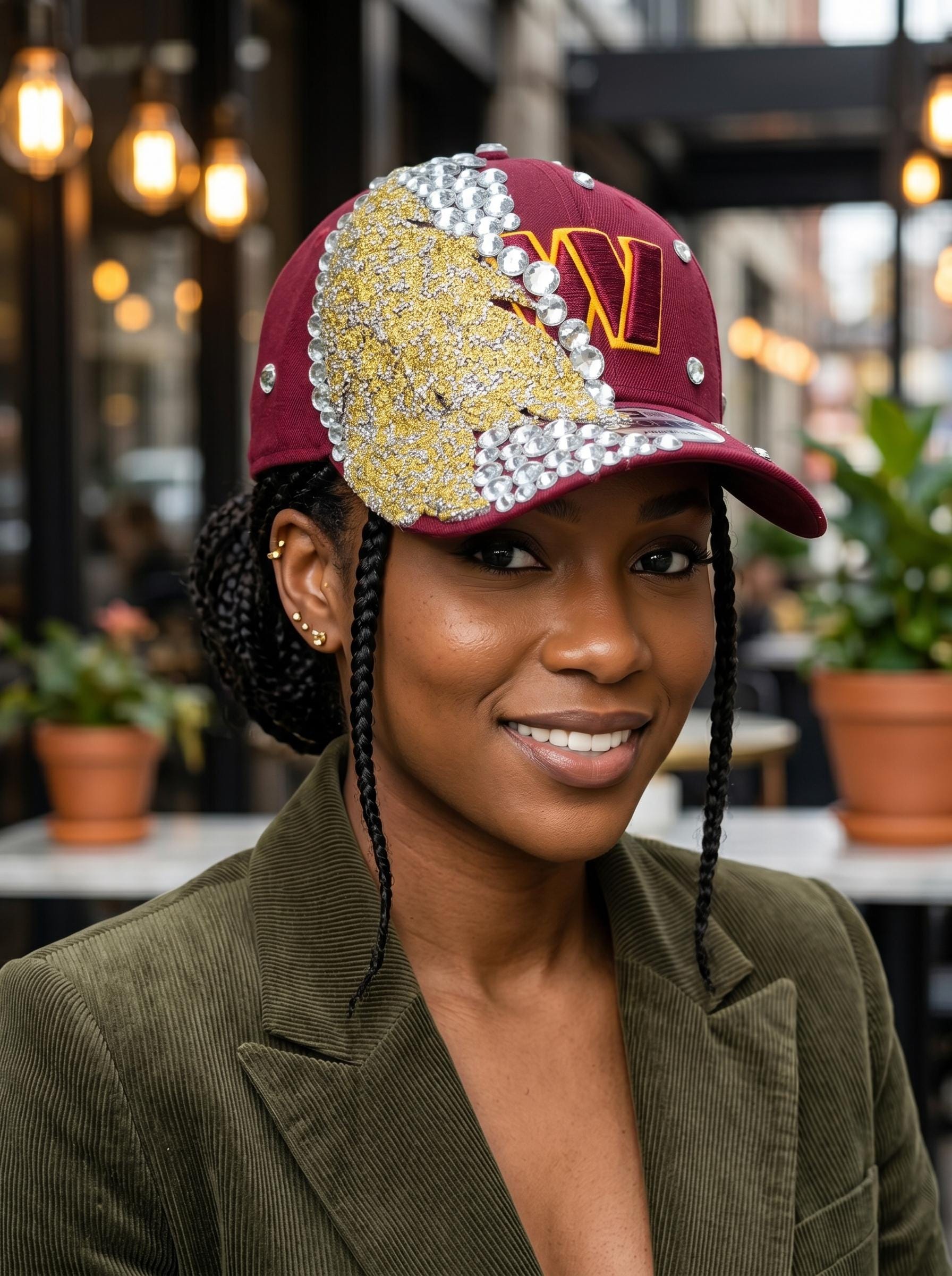 Washington Commanders Rhinestone Cap – New Era 9FORTY Adjustable - Etsy