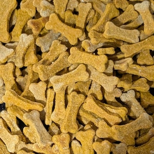 All Natural Peanut Butter Pumpkin Dog Treats – Small Batch Dehydrated Biscuits