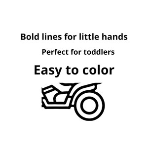 Toddler Coloring Pages Vehicles Preschool Transportation Printable Kids Activity A4 USLetter image 6
