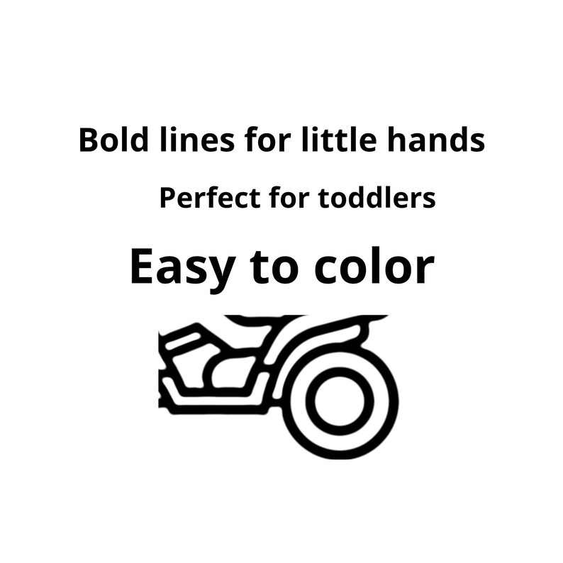 Toddler Coloring Pages Vehicles Preschool Transportation Printable Kids Activity A4 USLetter image 6