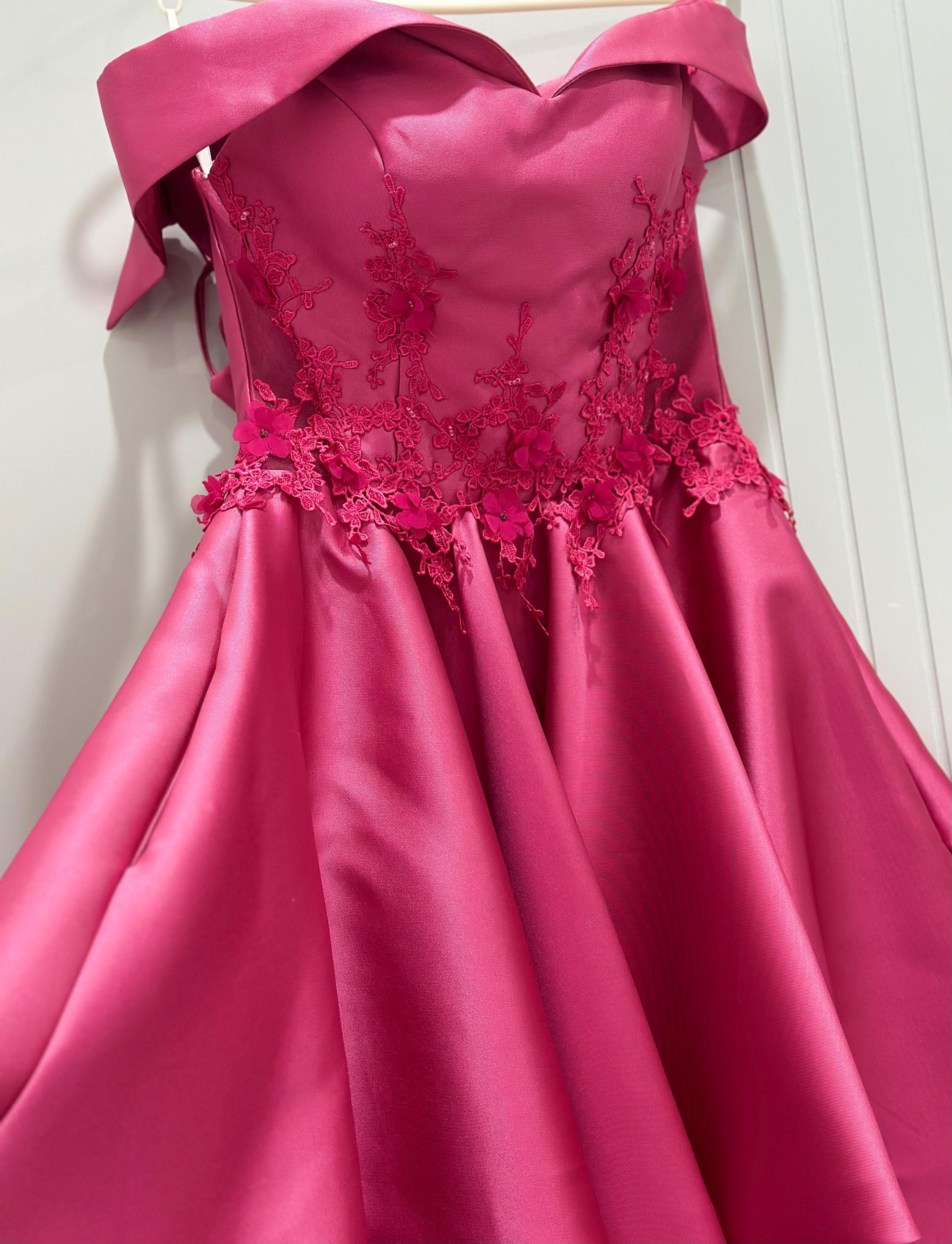 Hot Pink Prom Dress Corset - Etsy