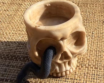 スカルキャンドルホルダー