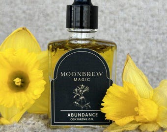 Huile rituelle en abondance : attirez la richesse et la prospérité Potion d'invocation