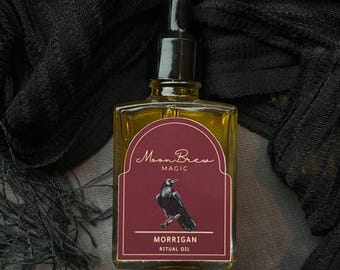 Morrigan Ritualolja: Krigets gudinna, modet, intuitionens kraft