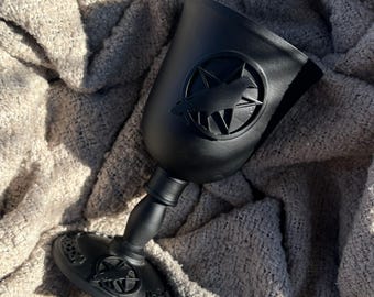 Kalk rituell kopp gjutjärn