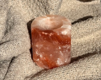 ヒマラヤ岩塩キャンドルホルダー