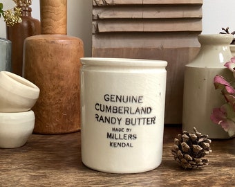 Antique Brandy Butter Pot