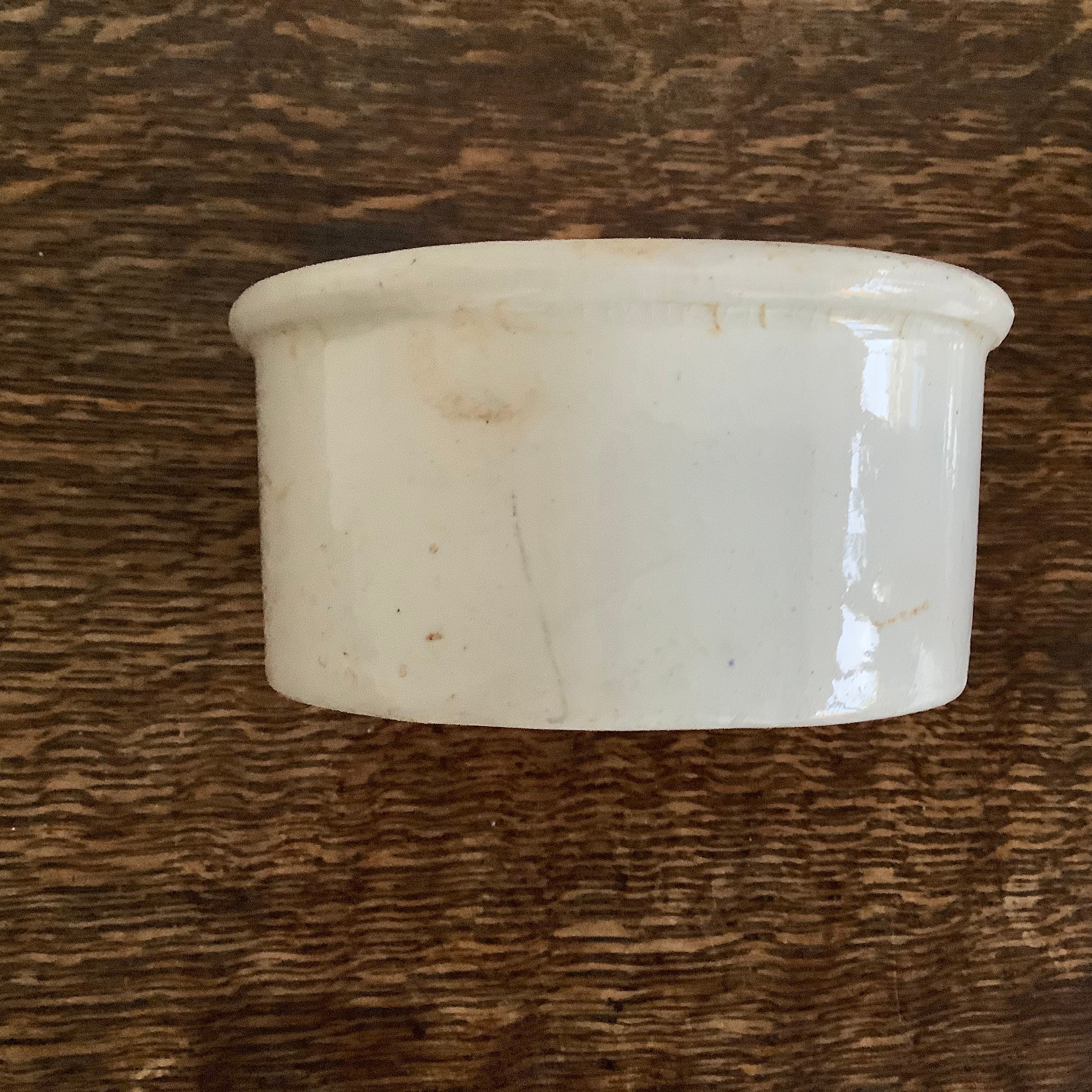Rare Antique Potted Meat Pot - Etsy