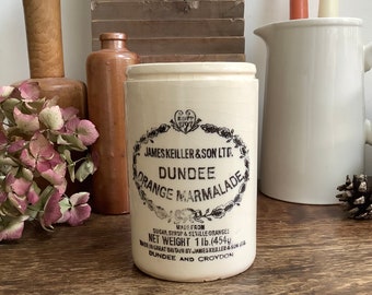 Antique Dundee Marmalade Jar - James Keiller