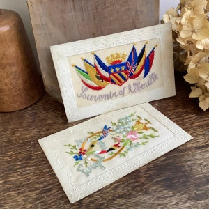 WW1 French Silk Postcards