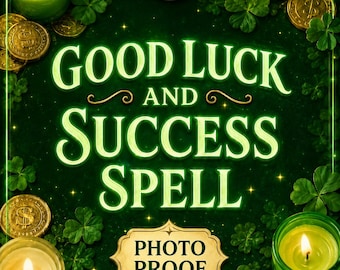 Good Luck And Success Spell | Attracts Success, Fortune  New Opportunities | Spells