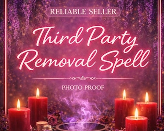 Hechizo para eliminar a terceros / Despeje el camino, elimine a otra persona, ritual wiccano