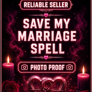 Save My Marriage Spell | Love Spells | Marriage Reconciliation Ritual | Relationship Healing