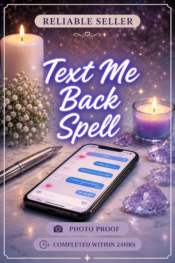 Text Me Back Spell | Encourage Communication | Reignite Communication Casting | Love Spells