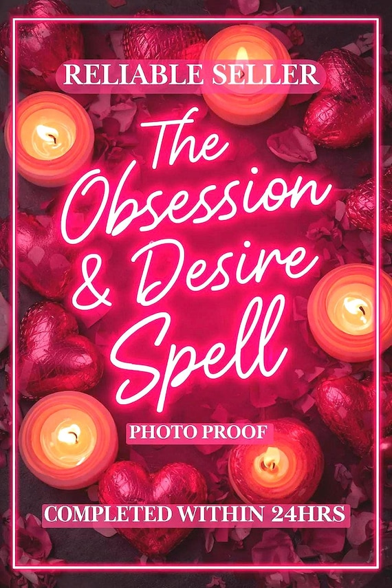 Obsession Desire Spell, Attraction Ritual, Deepen Connection