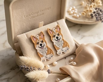 Bordado de pendientes de perro FSL, pendientes de perro FSL, diseño de bordado de perro pastor alemán, adorno de perro FSL, descarga digital de bordado a máquina