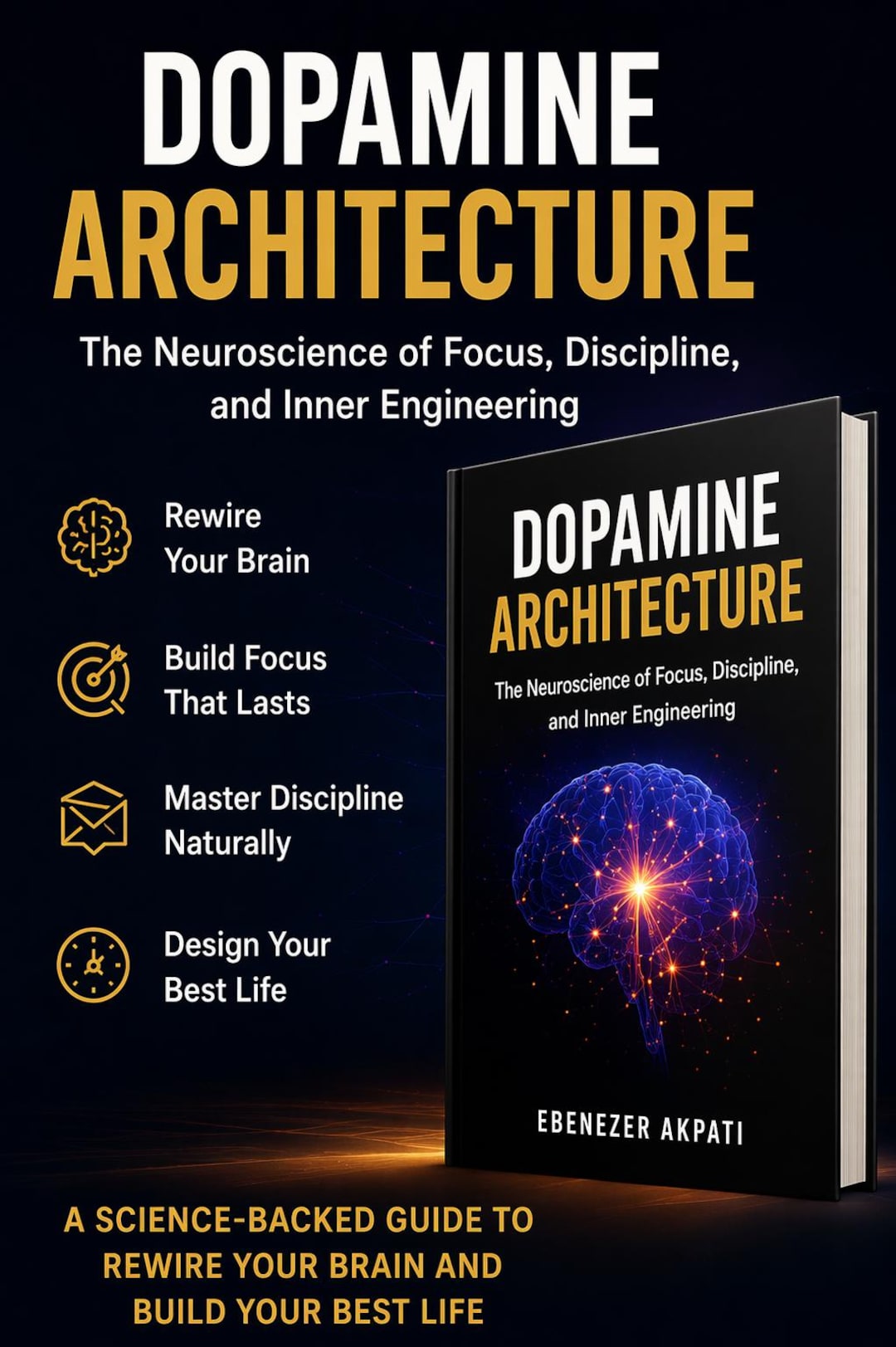 The Dopamine Architecture | Focus, Discipline and Brain Rewiring Book ...