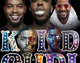 KID CUDI The Rebel Ragers Tour 2026 Archivo PNG (Descarga digital)