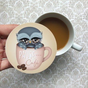 3 inch weatherproof - Owl - Vinyl sticker - Ideal for laptops, cellphones etc...