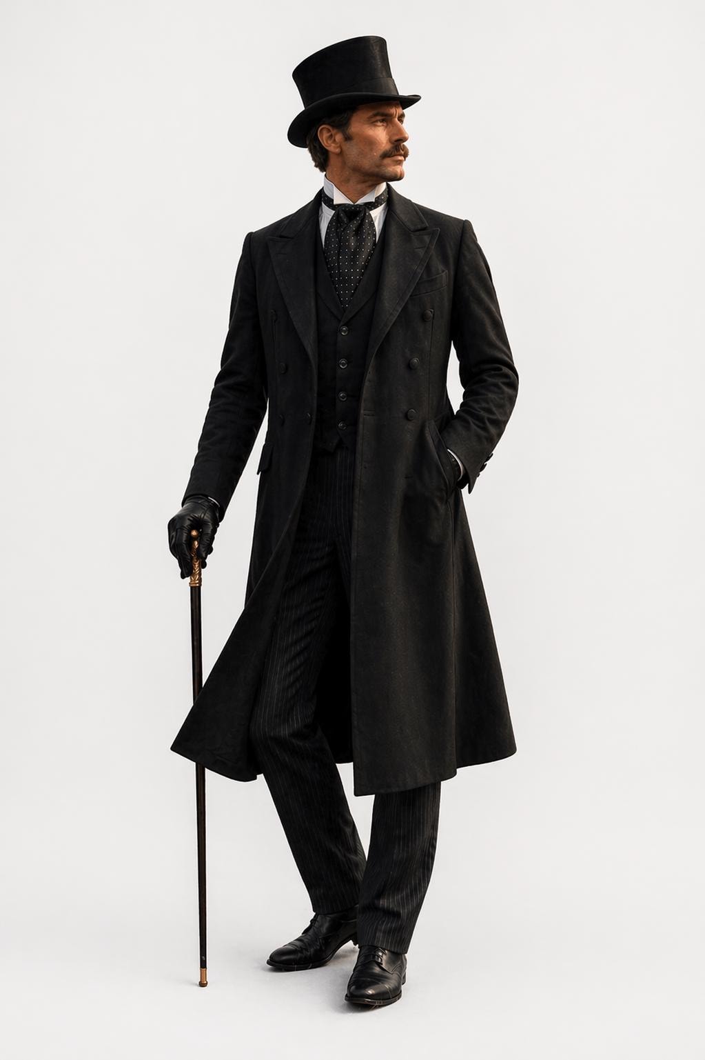 Black Funeral Coat - Etsy