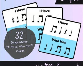 I Have, Who Has? Duple Meter Edition