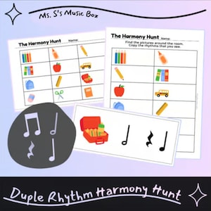 Harmonijakt: Skattjakt för halvnotsrytmer